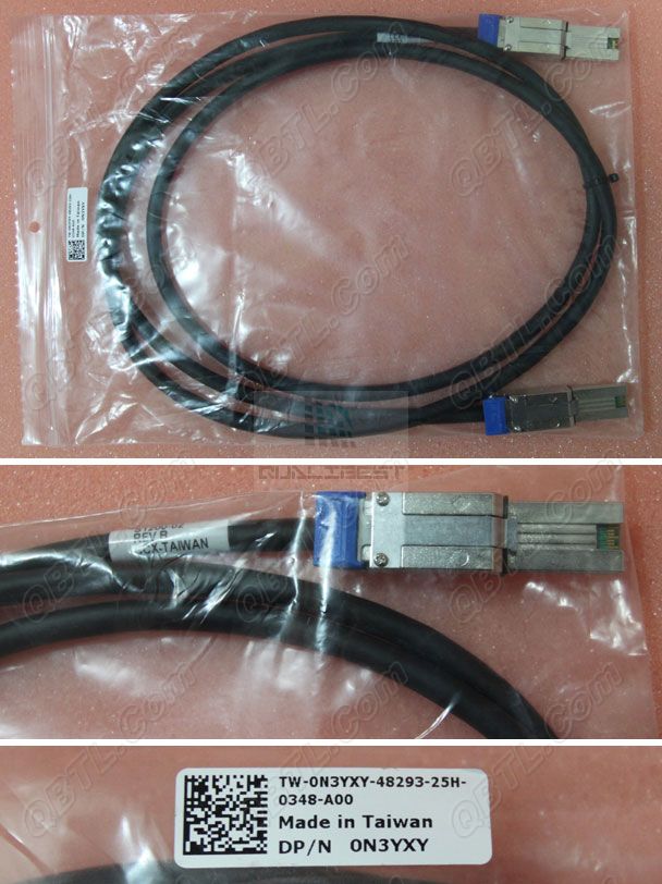 New Dell SAS Cable 2M/6FT N3YXY W390D MD1200 MD1220 MD3200 MD3220